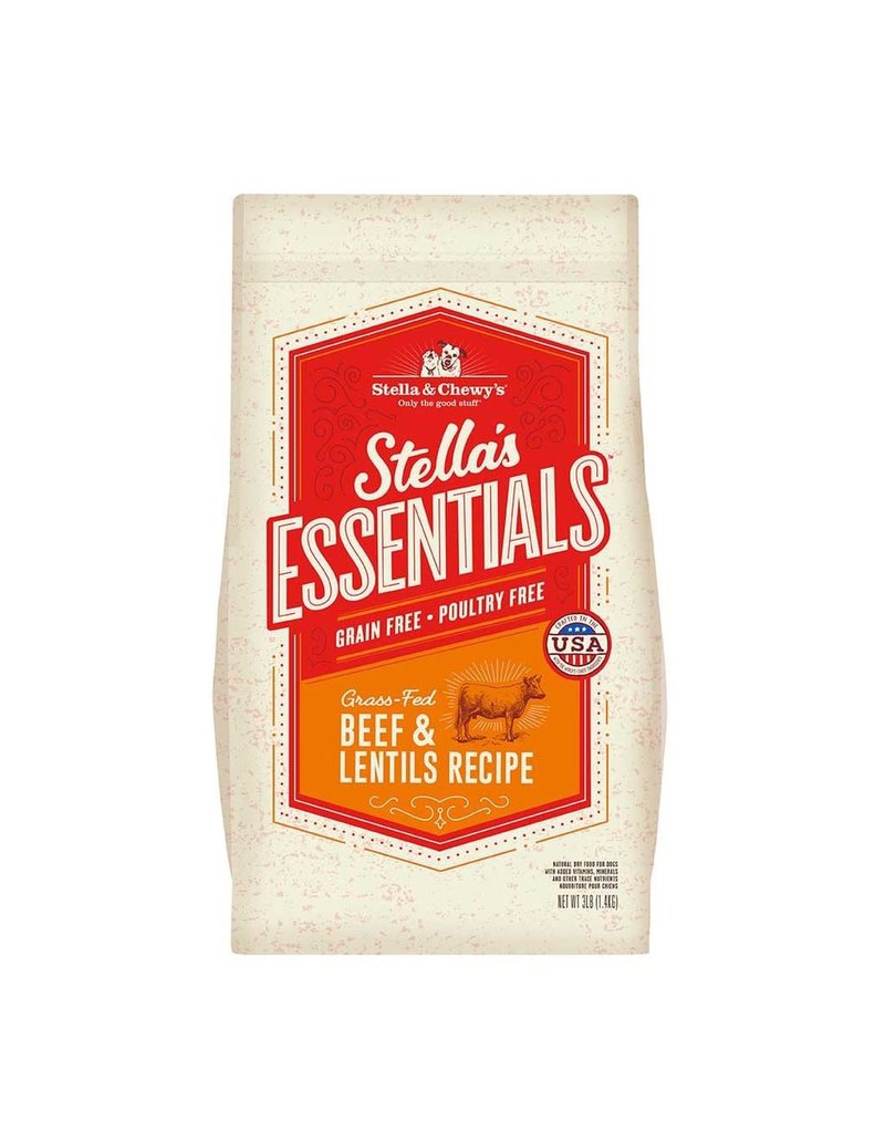 Stella & Chewy's Stella & Chewy's Stella's Essentials Grass Fed Beef & Lentils Dog Recipe 25 lb