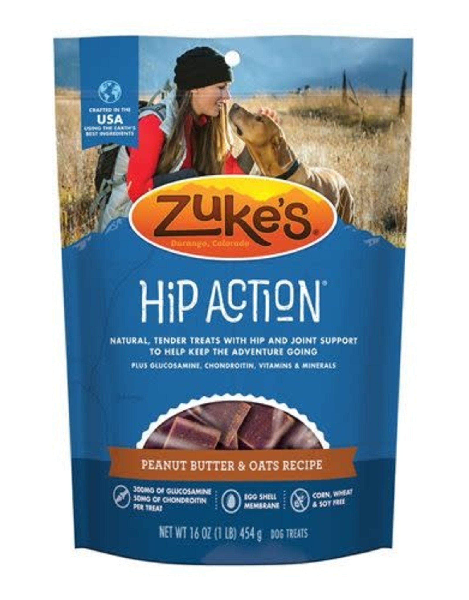 Zuke's Zuke's Hip Action Peanut Butter & Oats Recipe 16 oz