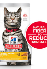 Hill's Science Pet Hills Science Diet Urinary & Hairball Control Adult Dry Cat Food 7 lbs