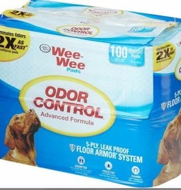 Four Paws Four Paws Wee Wee Odor Control Pad 100ct 22x23