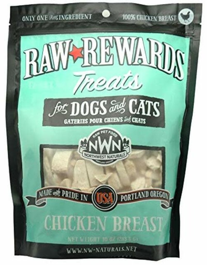 Northwest Naturals Northwest Naturals Raw Rewards Chicken Breast Freeze Dried Dog & Cat Treats 10 oz