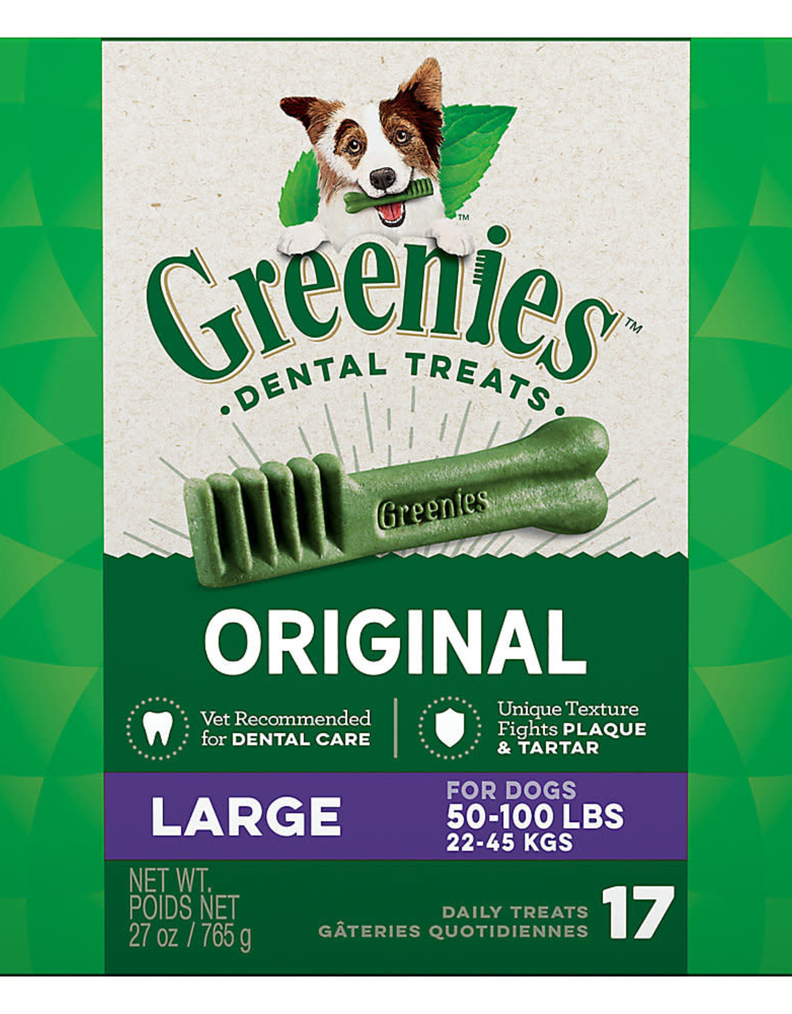 Greenies Greenies Tub Treat Pack 27 oz. Large 17 Count