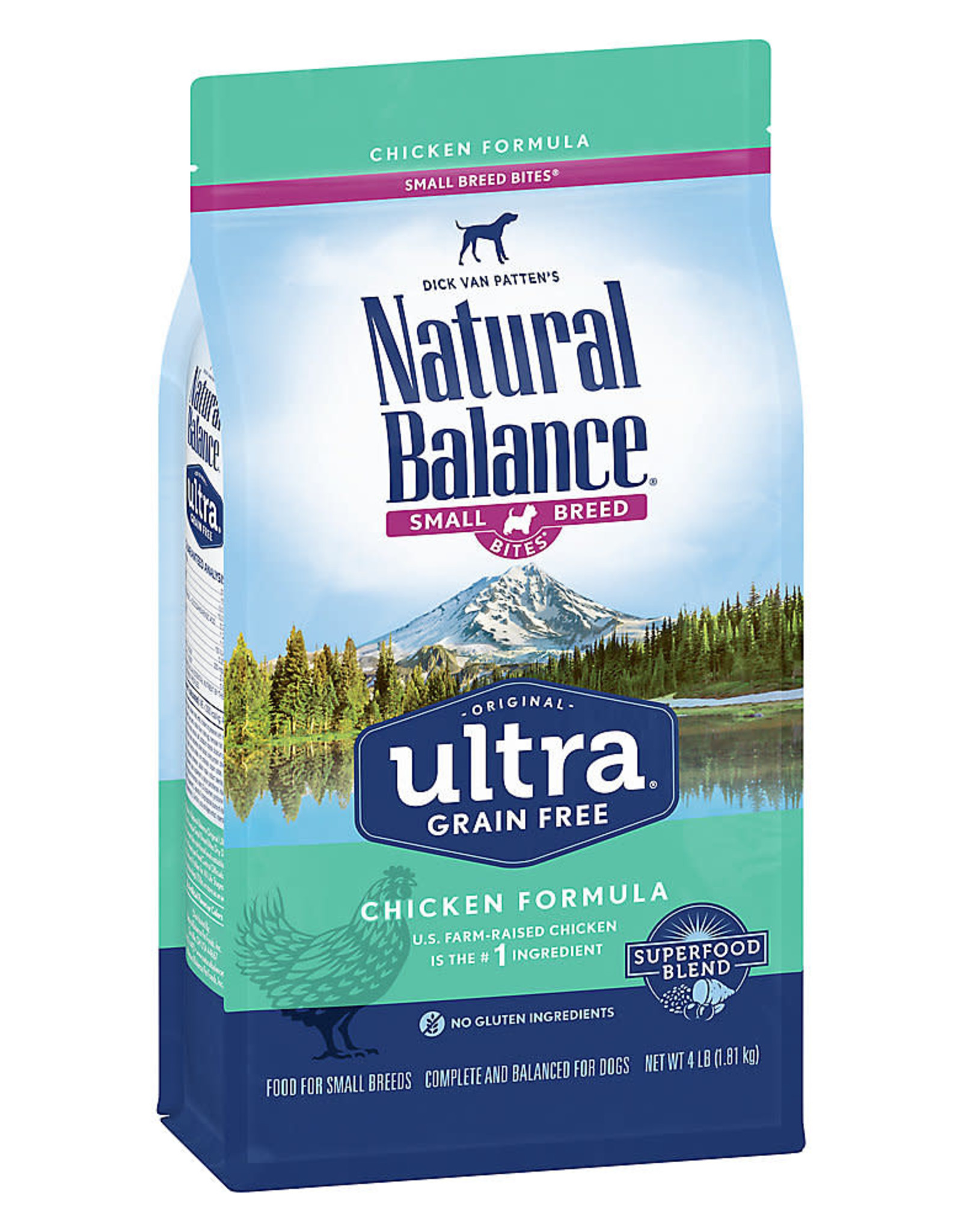 Natural Balance Natural Balance Ultra Grain Free Chicken Small Breed 4 lb