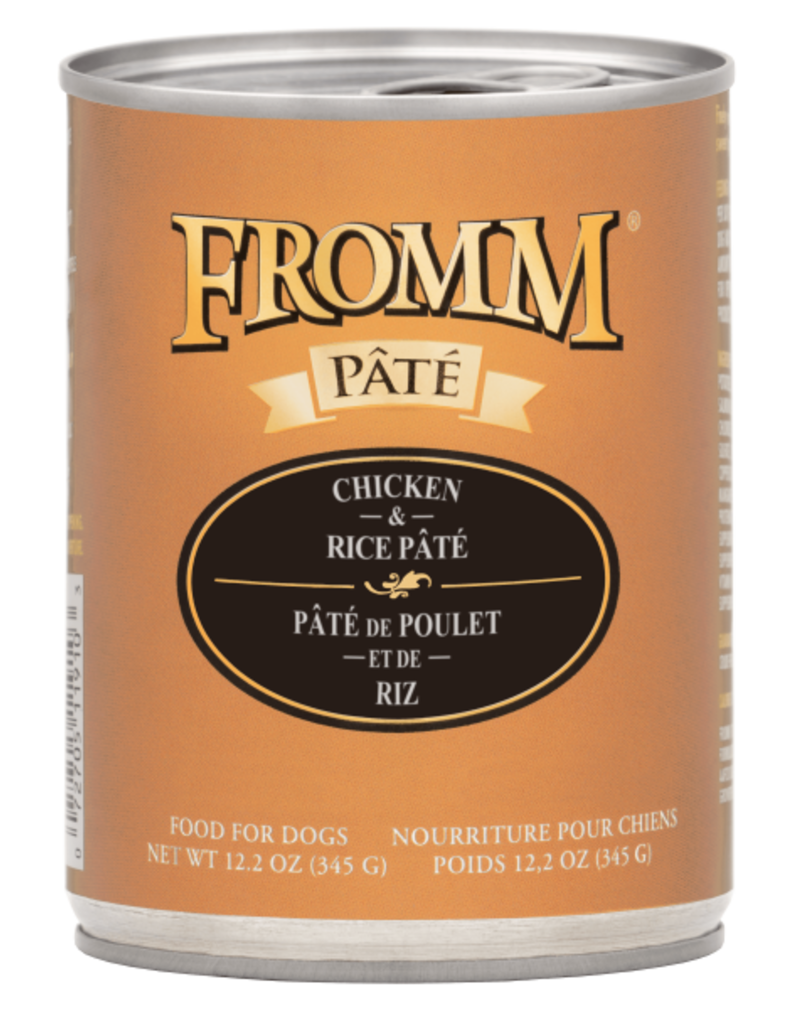 Fromm Fromm Gold Chicken & Rice Pate Canned Dog Food