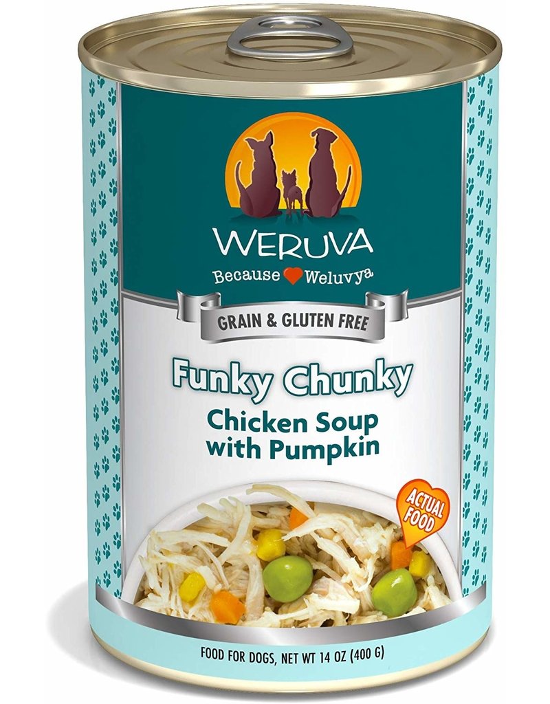 Weruva Weruva, Canned Dog Food, Funky Chunky Chicken Soup, 14 oz.