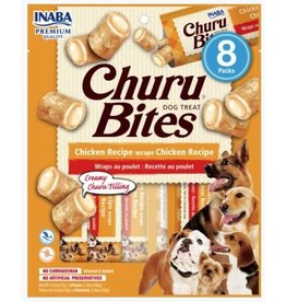 Inaba Inaba Churu Bites Dog Treat Chicken Recipe wraps Chicken Recipe 8 count