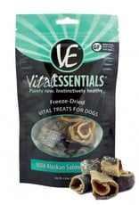 Vital Essentials Vital Essentials Wild Alaskan Salmon Rings Freeze-Dried Raw Dog Treats, 2 oz