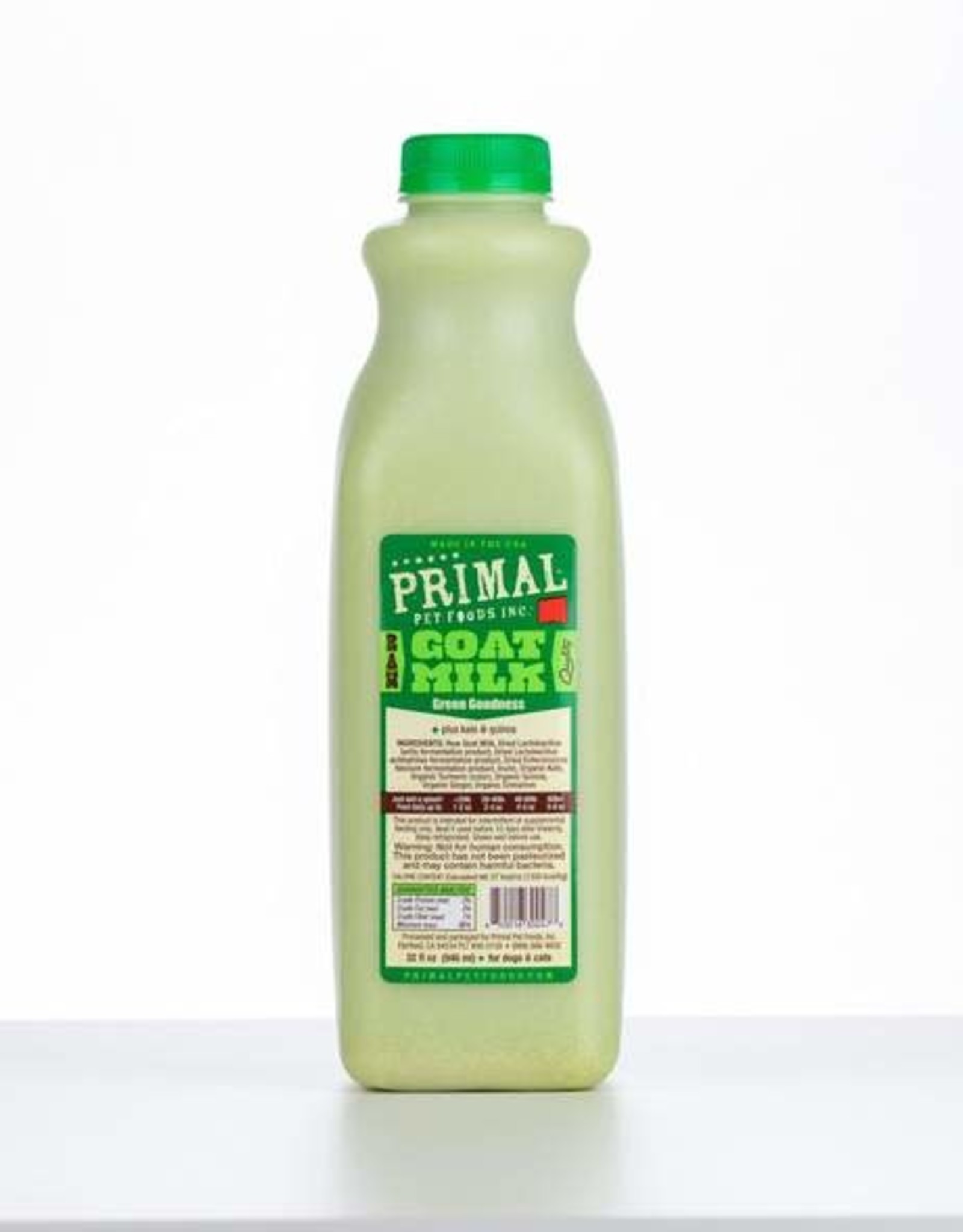 Primal Primal Goat Milk-Green Goddess Recipe with Kale & Quinoa 32 oz