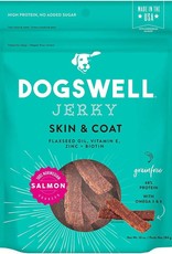 Dogswell Dogswell Skin & Coat Grain Free Salmon Jerky 10z