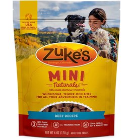 Zuke's Zuke's Mini Naturals Beef Dog Treats 6 oz