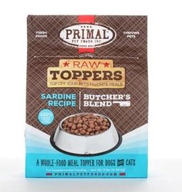 Primal Primal Butcher's Blend Topper Sardine Frozen 2 lb