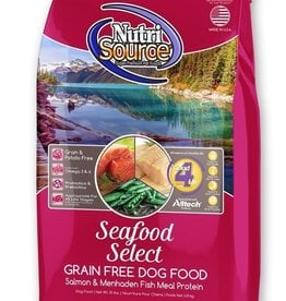 Tuffy's Nutrisource Grain Free Seafood Select Dog Food Made With Salmon 5 lb