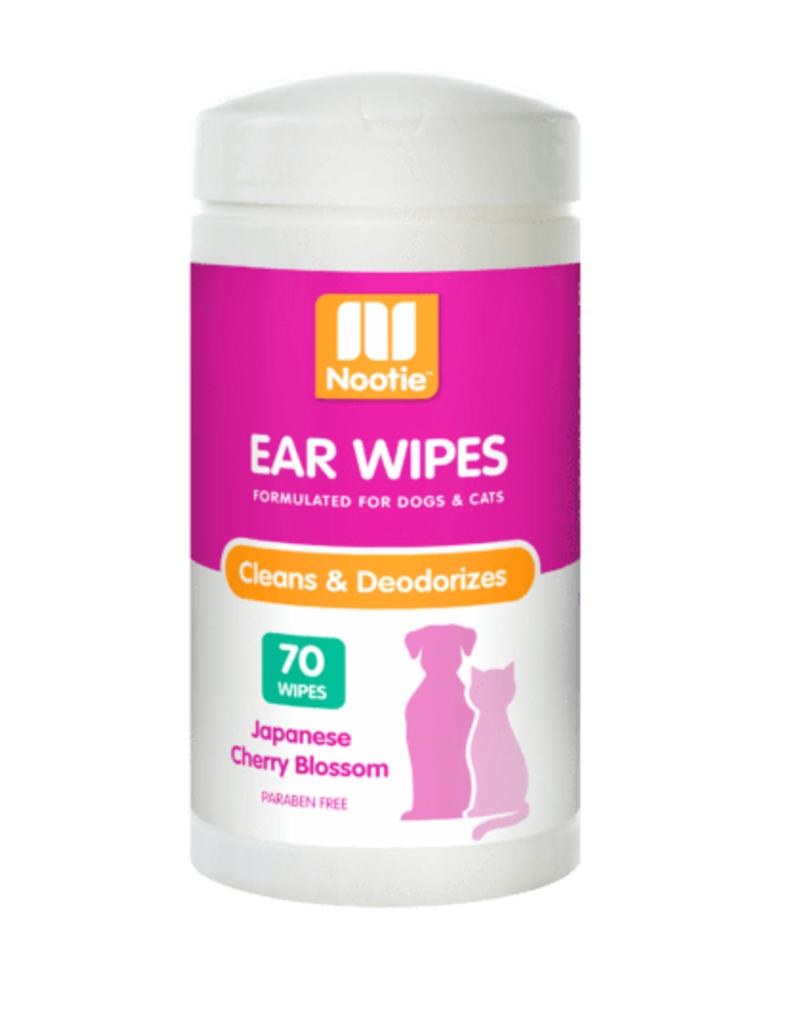 Nootie Nootie Ear Wipes Japanese Cherry Blossom 70 Count