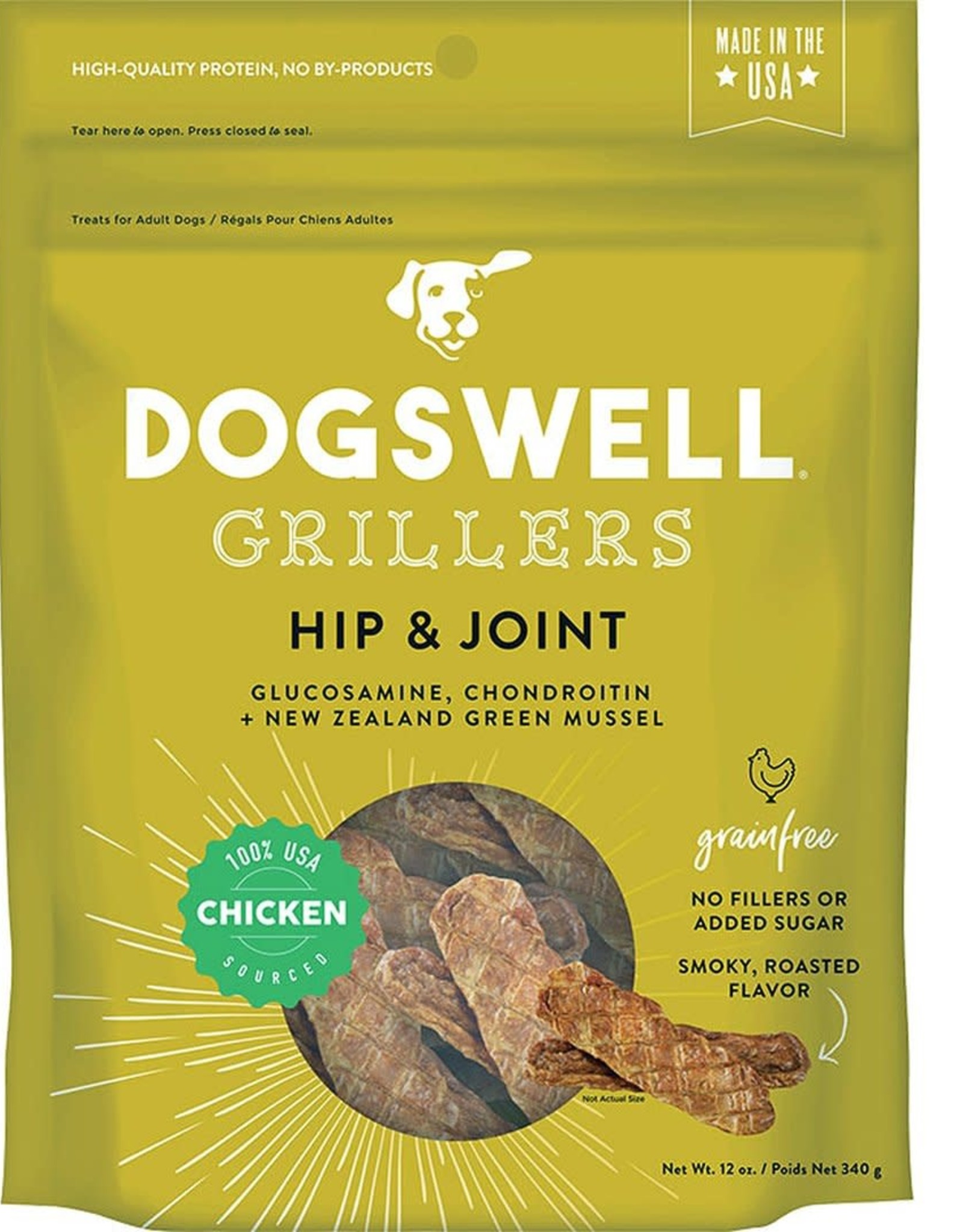 Dogswell Dogswell Hip & Joint Grain Free Chicken Grillers 12z