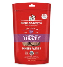 Stella & Chewy's Stella & Chewy's Tantalizing Turkey Dinner Patties Freeze-Dried Raw Dog Food- 14 oz.