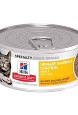 Hill's Science Pet Hills Science Diet Urinary & Hairball Control Adult Dry Cat Food 2.9 oz can (10138)