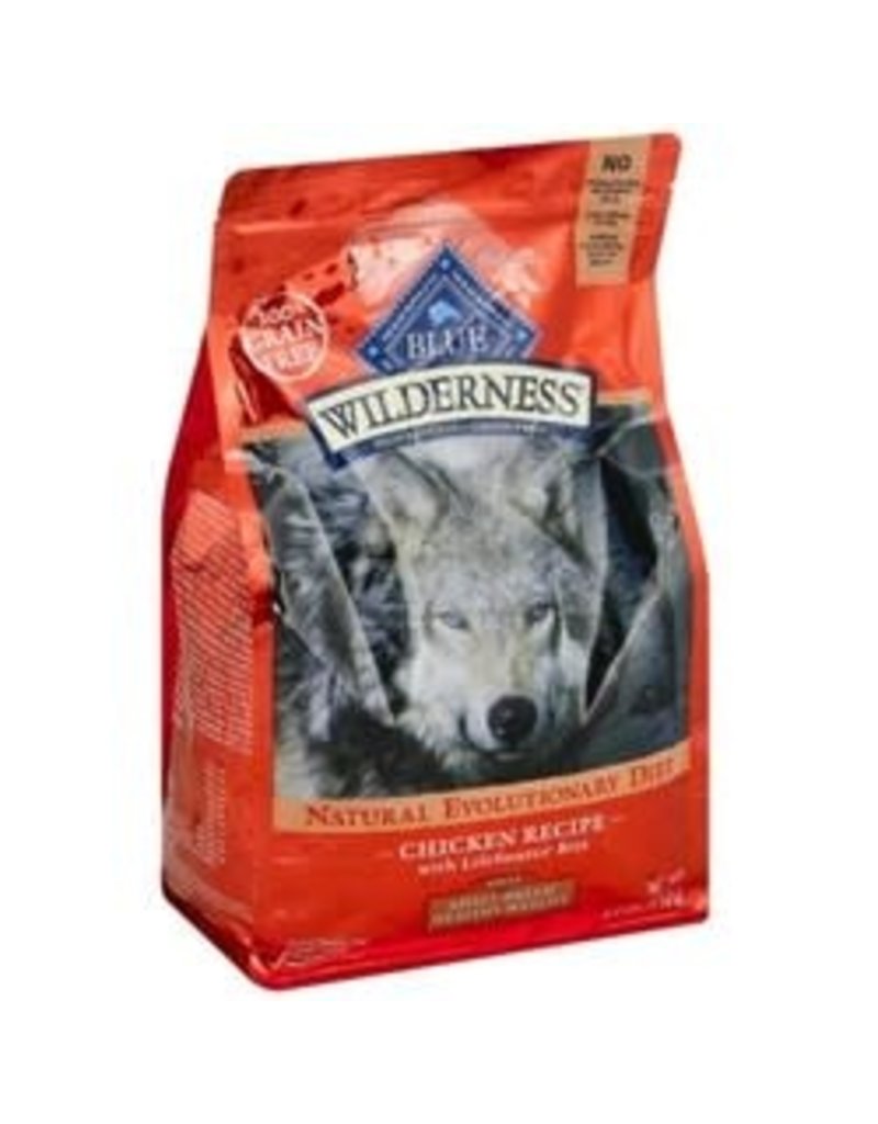 Blue Buffalo Blue Buffalo  Wilderness Food for Dogs, Natural, Adult, Small Breed Healthy Weight, Chicken Recipe - 4.5 lb