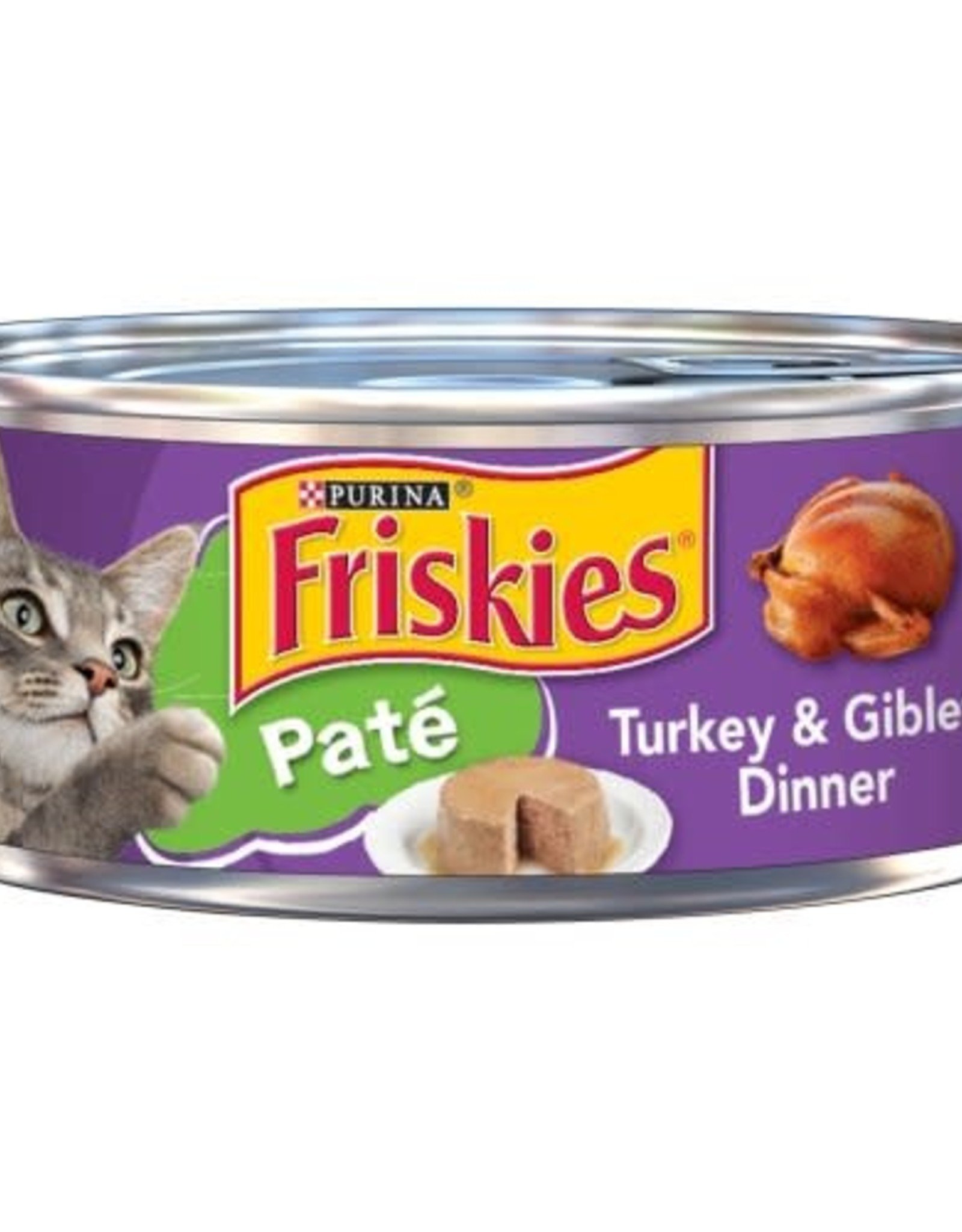 NESTLE PURINA PETCARE COMPANY Friskies Turkey & Giblets Pate Cat 24 / 5.5 oz
