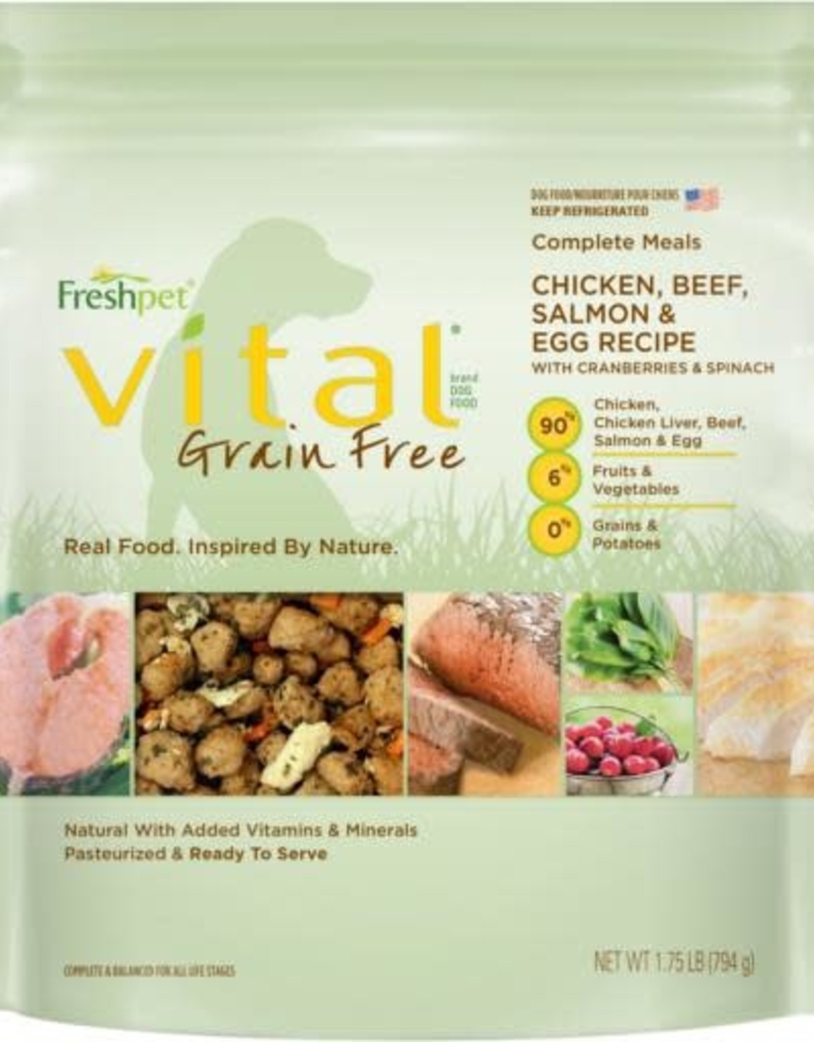 Freshpet Freshpet Vital Complete Meal For Dogs Bag 1.75 lb