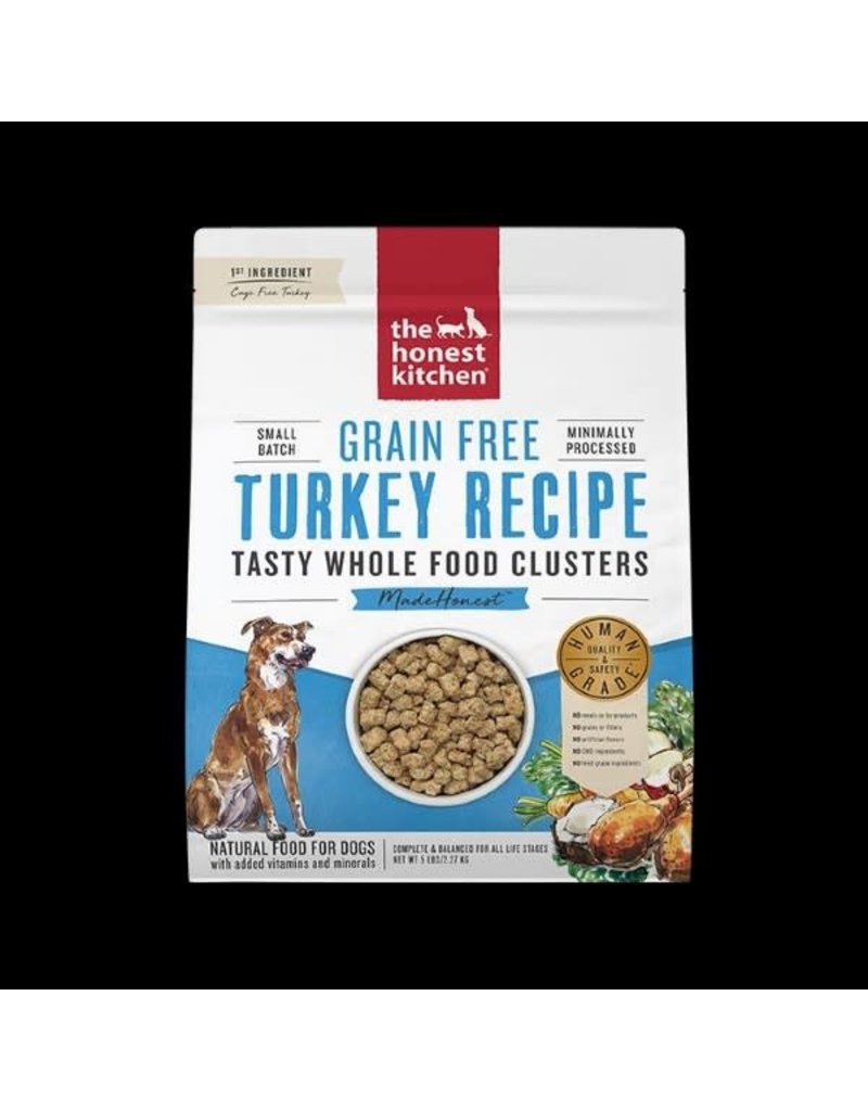 Honest Kitchen The Honest Kitchen Grain-Free Turkey Whole Food Clusters Dry Dog Food 20