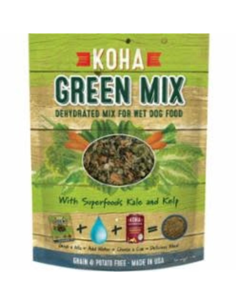 Koha Koha Dog Food Grain Free Dehydrated Green Mix 2lbs