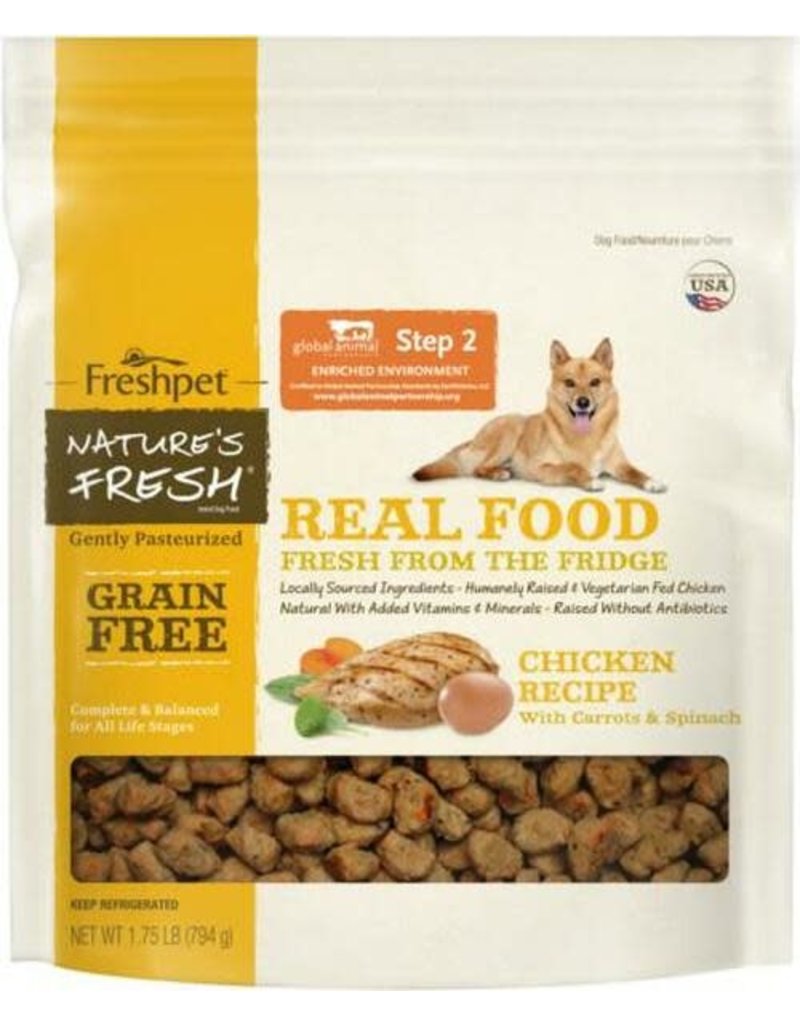 Freshpet Freshpet Nature's Fresh Grain-Free Chicken Recipe For Dogs 1.75#