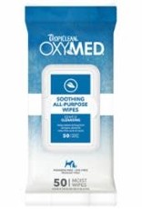 TropiClean Tropiclean Oxy-Med Wipes Soothing Relief 50 Count