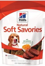 Hill's Science Pet Hills Science Diet Dog Treats, Natural, Soft Savories, with Beef & Cheddar - 8 oz