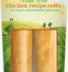 CANINE NATRL HIDE FREE 10" CHKN EXTRA LARGE ROLL 2pk