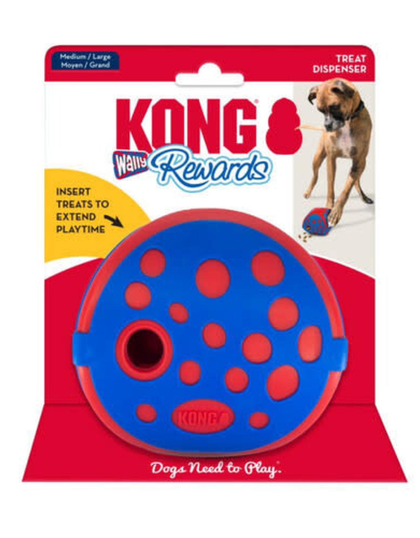 Kong Kong Reward Wally Dog Toy Medium / Large
