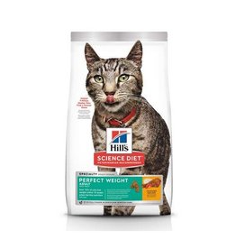Hill Science Perfect Weight Feline Dry, 3-lb bag Dry Cat Food (2968)