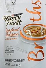 FANCY FEAST Fancy Feast Broths Seafood Bisque & Shrimp Cat 16 / 1.4 oz