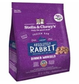 Stella & Chewy's STELLA & CHEWY'S CAT FROZEN MORSELS DINNER RABBIT INTRO 1LB