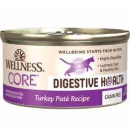 Wellness WELLNESS CORE CAT DIGESTIVE HEALTH GRAIN FREE PATE TURKEY 3OZ