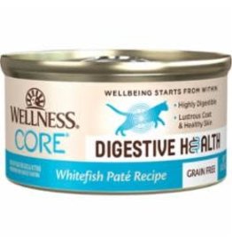 Wellness WELLNESS CORE CAT DIGESTIVE HEALTH GRAIN FREE PATE WHITEFISH 3OZ