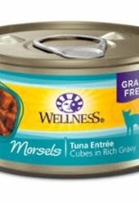 Wellness Wellness 3 oz Cat Can Cuts  Cubed Tuna Entree 24/CS