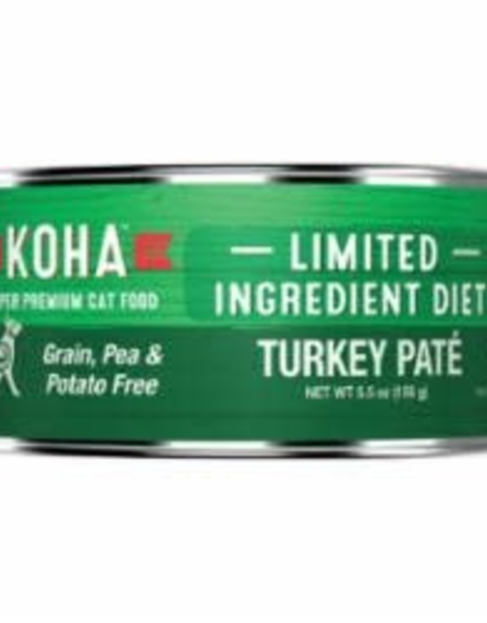 Koha Koha Cat Can Grain Free Turkey Pate 3 oz