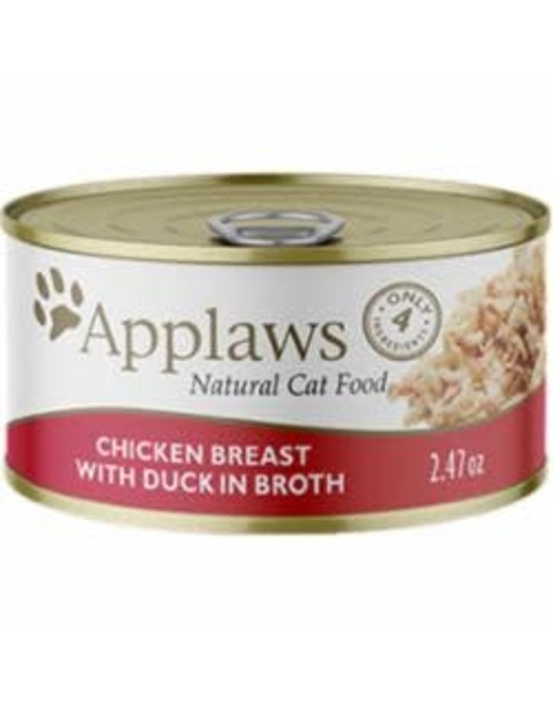 Applaws Applaws Chicken Breast with Duck in Broth 2.47oz