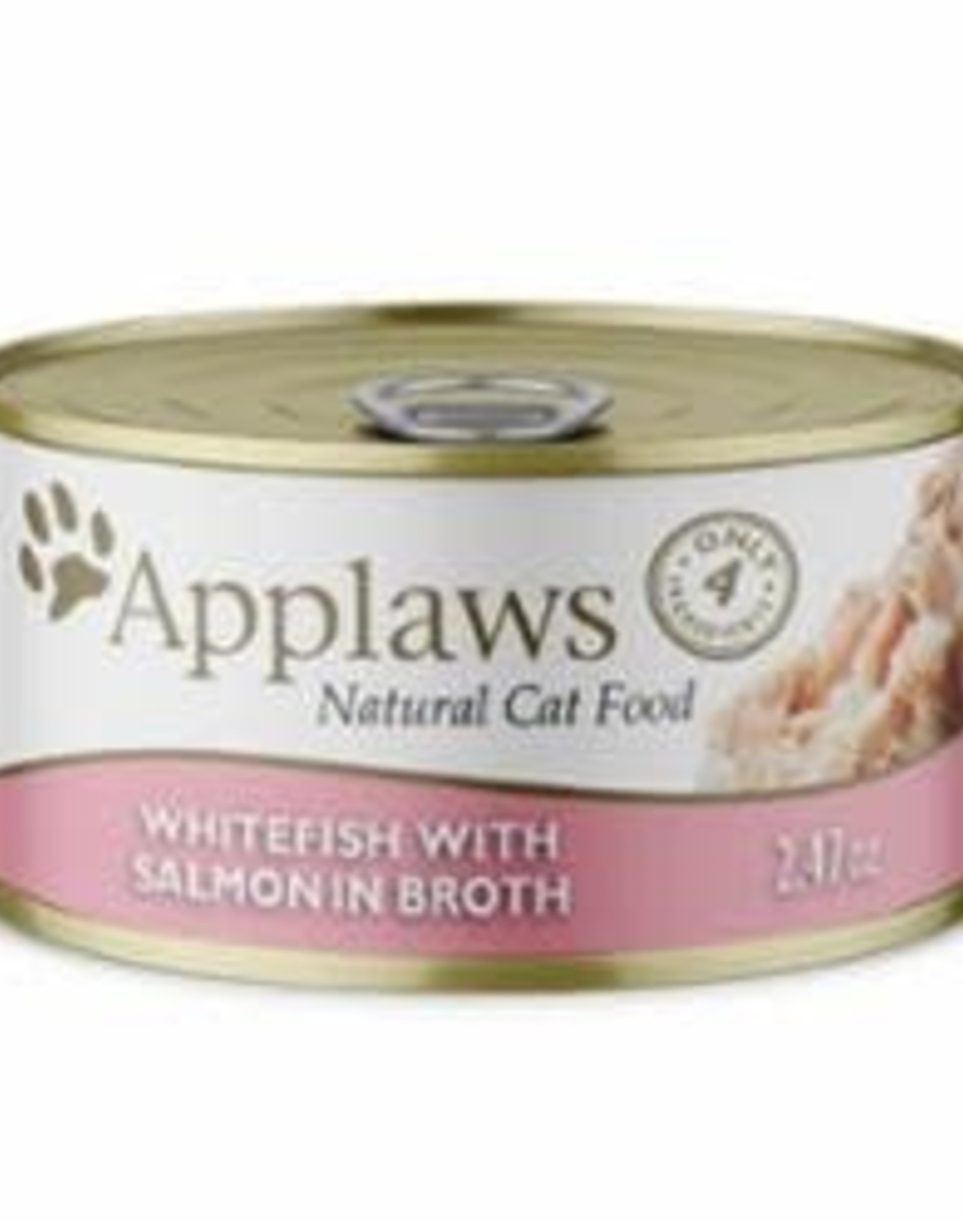 Applaws APPLAWS CAT WHITFISH & SALMON 2.47OZ