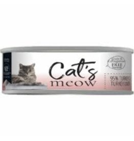 Daves Pet Food DAVE'S Cats Meow 95% Turkey Liver & Turkey 5.5 oz - 24/case
