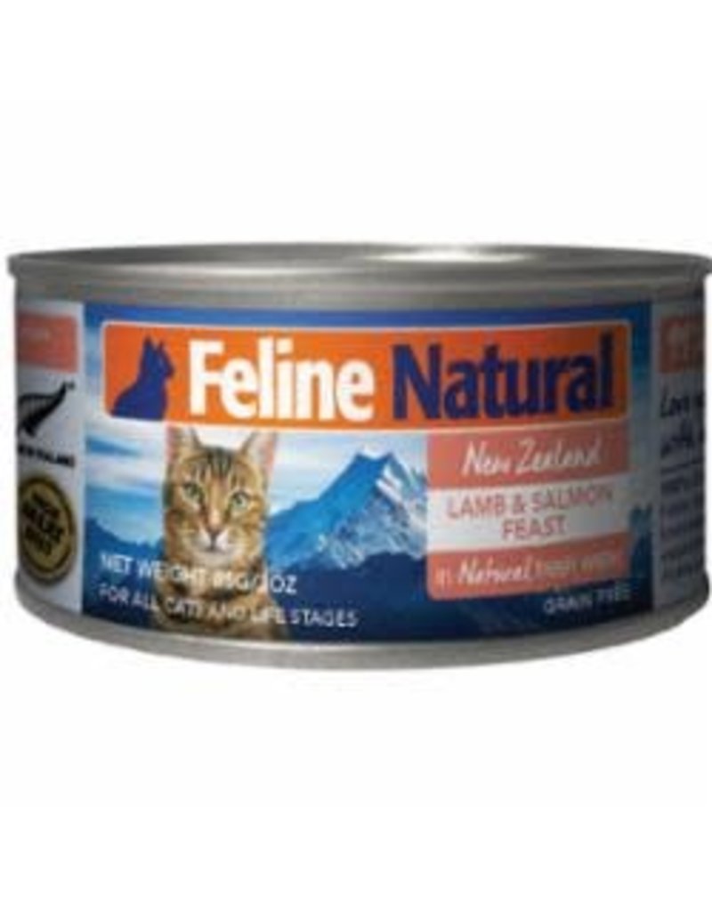 Feline Natural FELINE NATURAL CAT GRAIN FREE LAMB & SALMON 3OZ