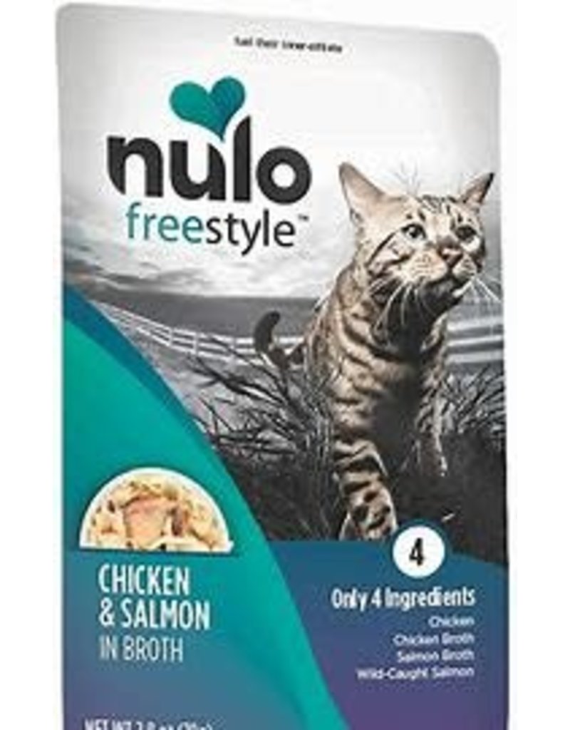 Nulo NULO FREESTYLE CAT GRAIN FREE CHICKEN SALMON 2.8OZ