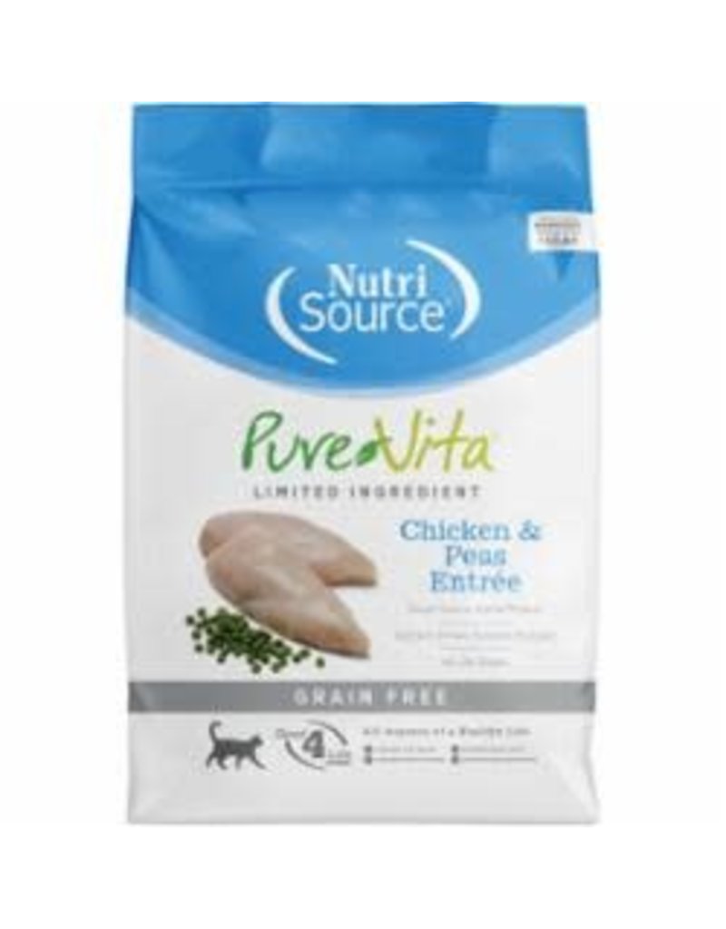 NutriSource Pure Vita Grain Free Chicken & Pea  6.6 lb
