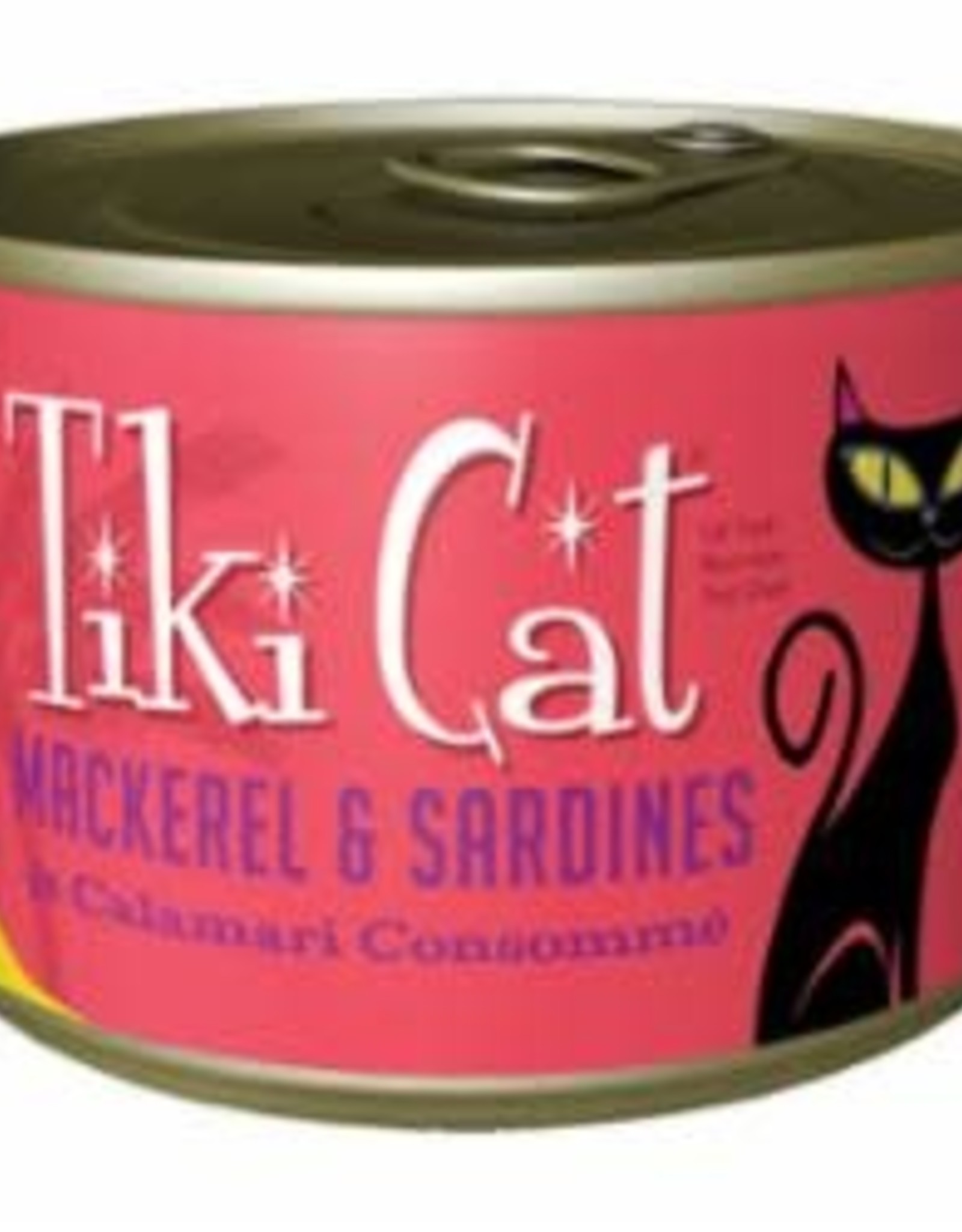 Tiki Cat Tiki Cat Grill Can GF Mackerel Sardine Calamari Makaha 6 oz 8/Case