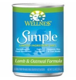 Wellness Wellness Simple Lamb & Oatmeal Formula Canned Dog Food 12 / 12.5 oz
