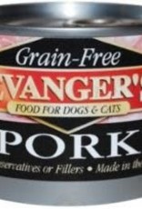 Evanger's Evanger's Dog & Cat Can Grain Free Pork for 6 oz