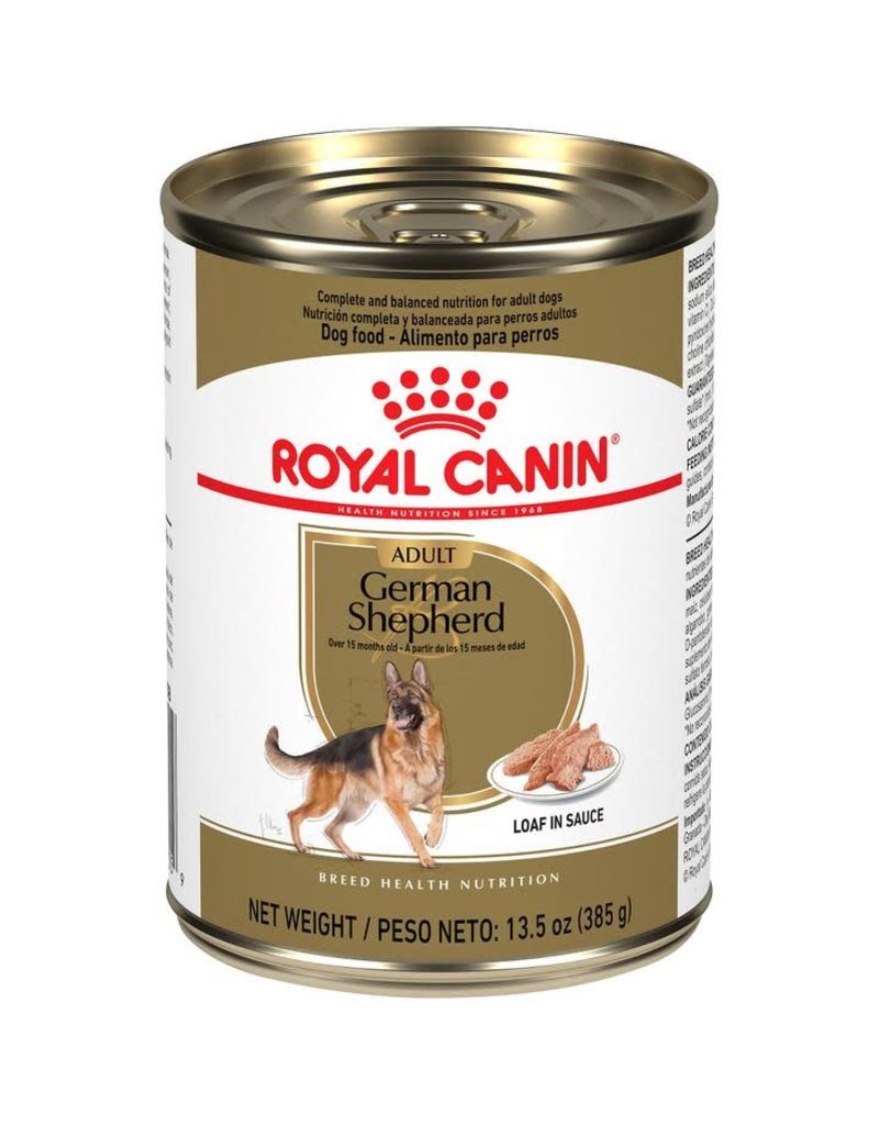 Royal Canine Royal Canin Breed Health Nutrition German Shepherd Adult Loaf Sauce 12 / 13.5 oz Case price