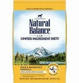 Natural Balance Natural Balance LID Adult Duck & Rice 26 LB