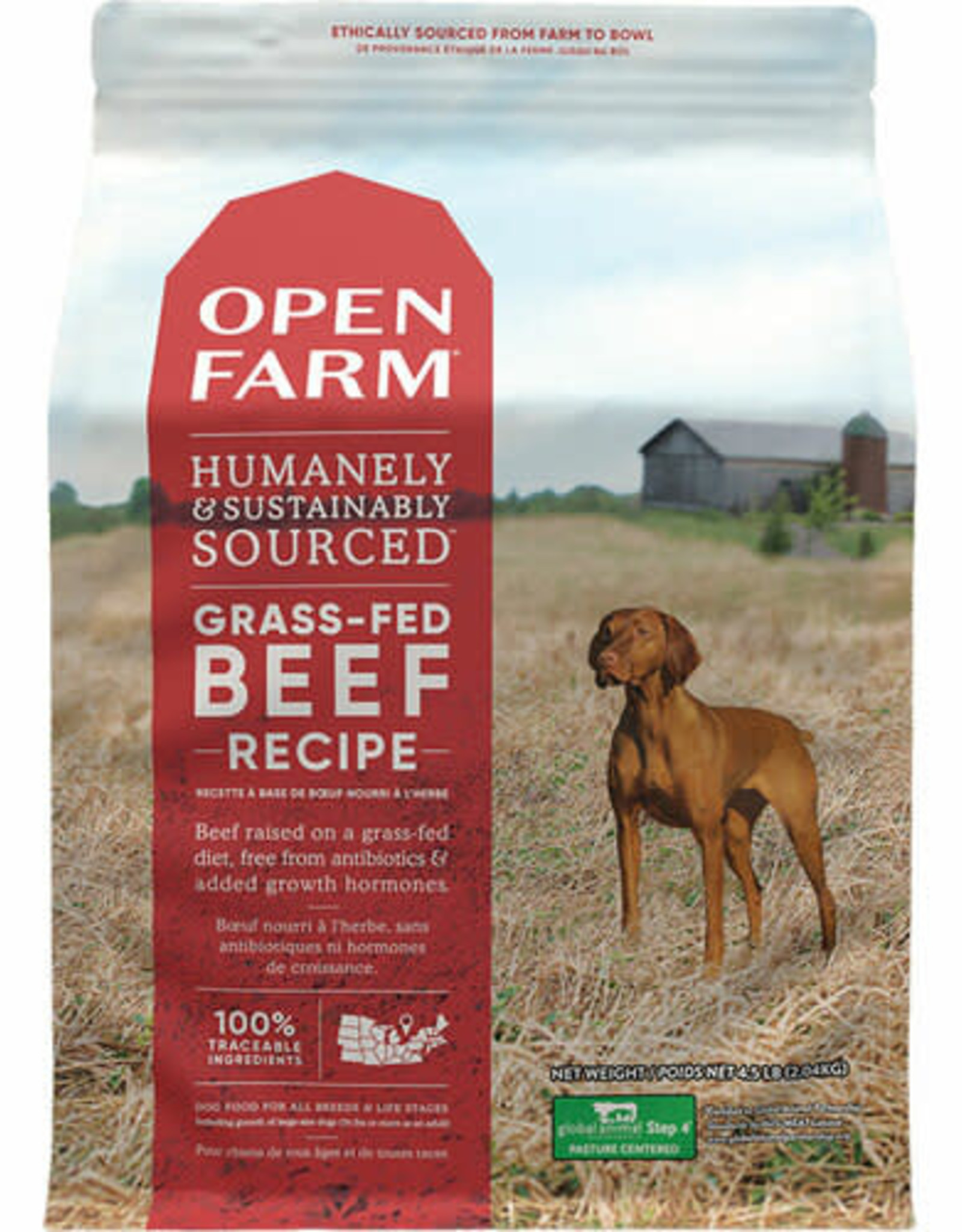Open Farm OPEN FARM DOG GRAIN FREE GRASSFED BEEF 24LB