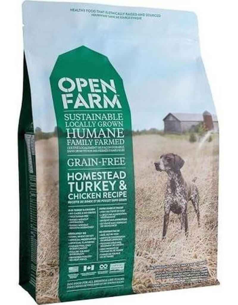 Open Farm OPEN FARM DOG GRAIN FREE HOMESTEAD TURKEY & CHICKEN 22LB